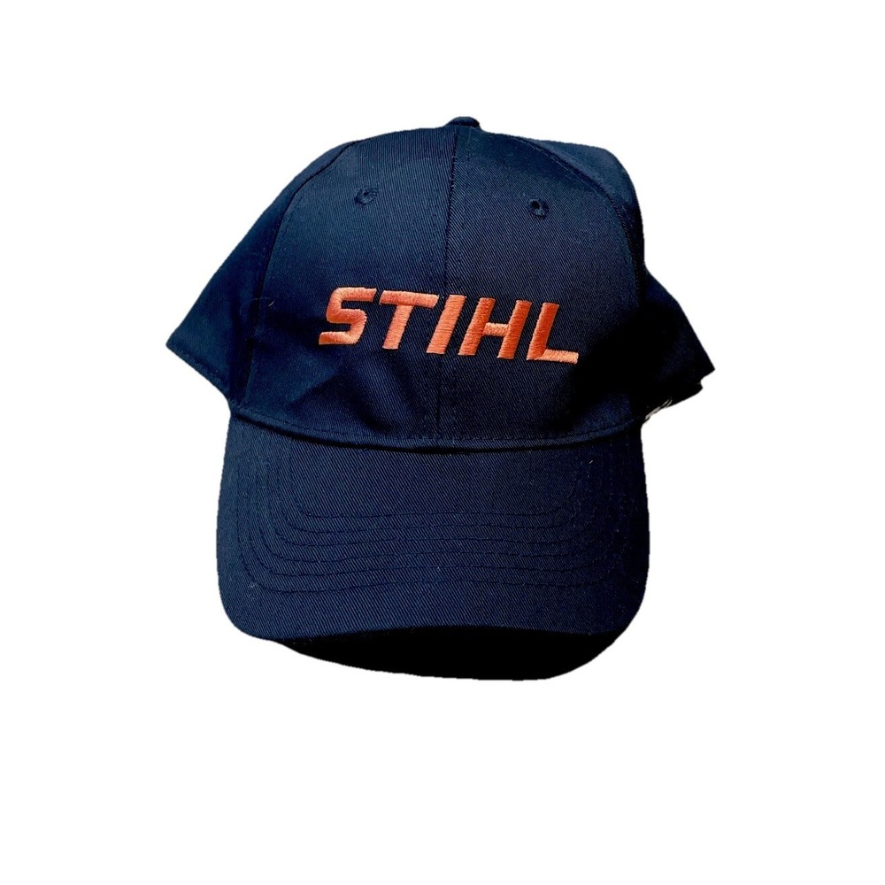 Stihl Outfitters Orange And Black Snapback Hat- Very Good Condition
